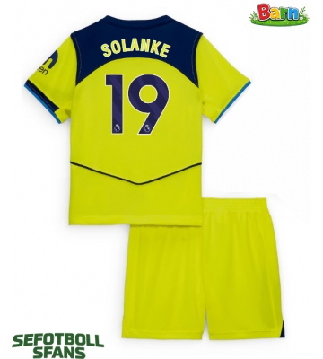 Tottenham Hotspur Dominic Solanke #19 Tredjeställ Barn 2025-26 Kortärmad (+ Korta byxor)